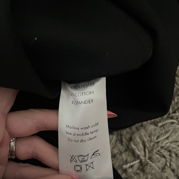 NWT Lichi Black Square Neck Midi Dress, S - Picture 7 of 10